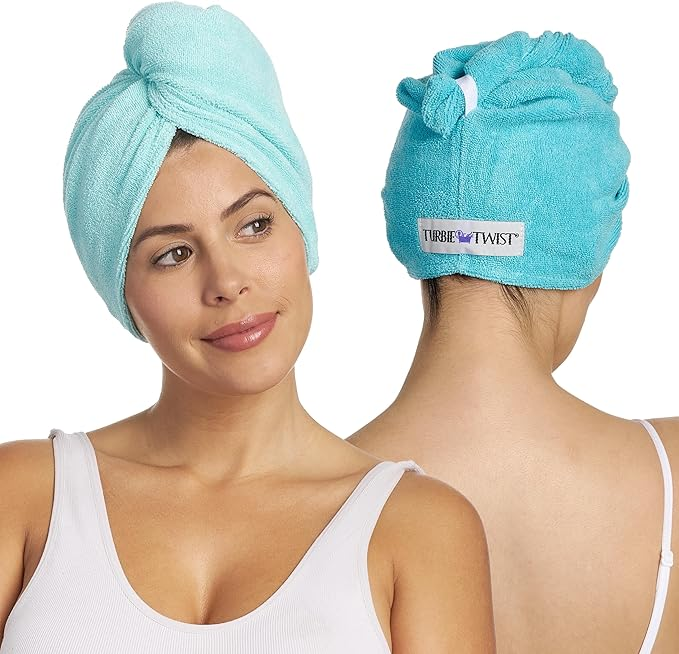 Turbie Twist 2-Pack Microfiber Hair Towel