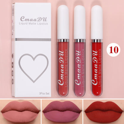 Non-stick Cup Waterproof Lipstick Long Lasting Lip Gloss