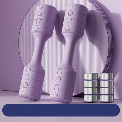 Women's Fitness Home Adjustable Small Dumbbell